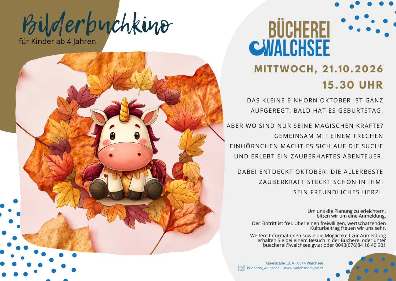 Einhorn Oktober