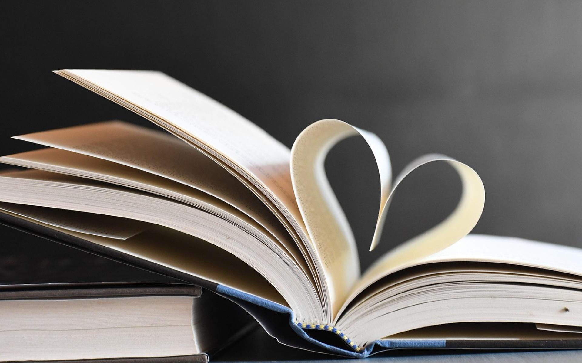 geöffnetes Buch