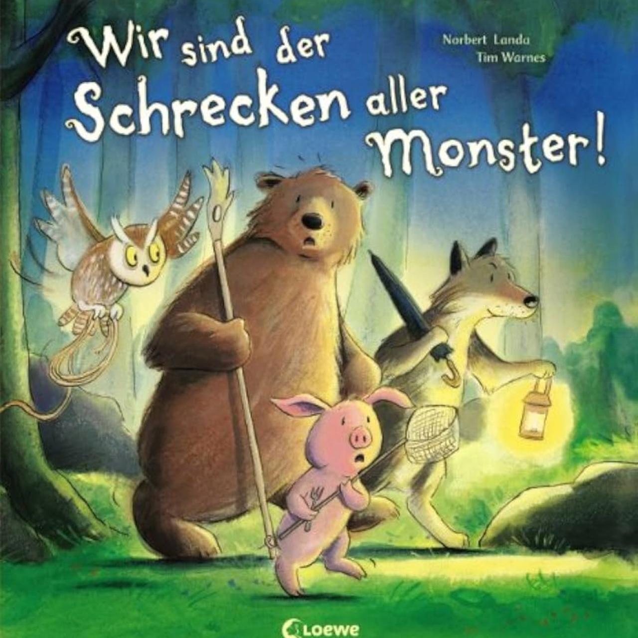 Bilderbuch "Wir sind der Schrecken aller Monster"